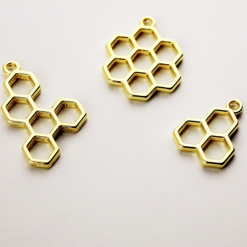 Polygonal Honeycomb Alloy Metal Frame For Resin Filling 