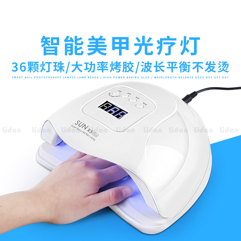 Gel UV LED Nail Lamp,Nail Dryer 80W/110W Gel Nail Polish UV LED Light Professional Nail Art Tools 