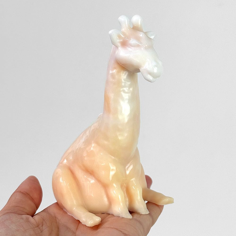 4.7'' 3D Giraffe Mold, Flexible Animal Silicone Mold for Resin, Clay, Candle, Plaster and Soap