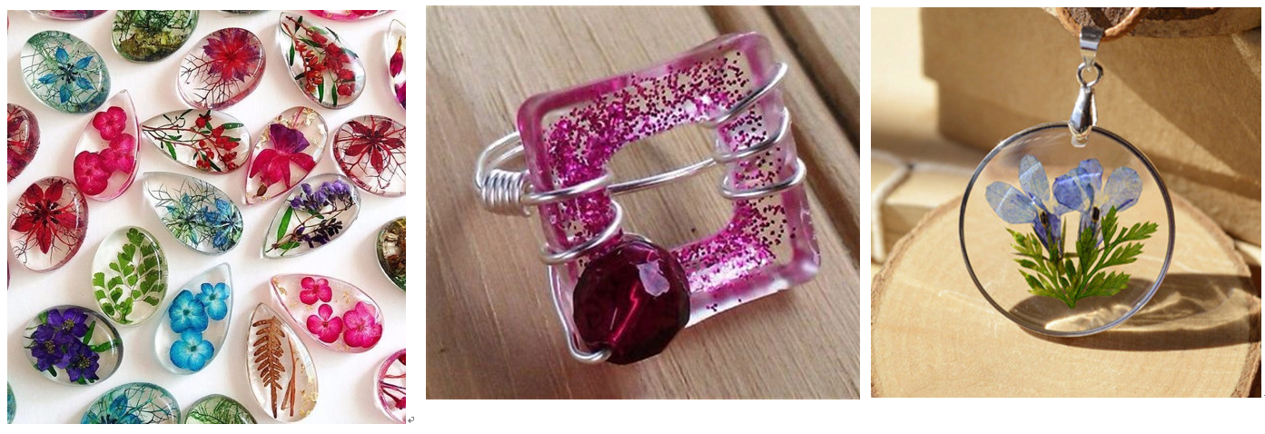 clear epoxy resin for jewellery making